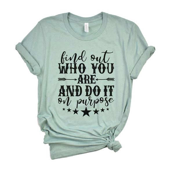 Find Out Who You Are T-Shirt