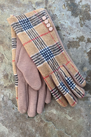 Burberry Print Gloves